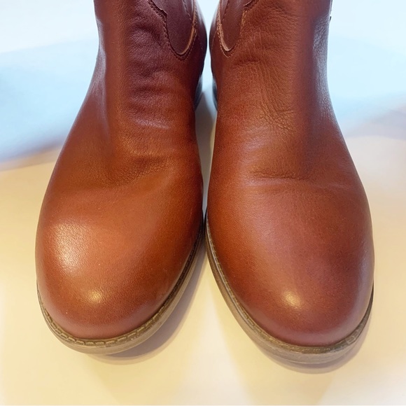 FRYE & CO Tania Leather Western Equestrian Tall Riding Boots Size 8 - Picture 5 of 7